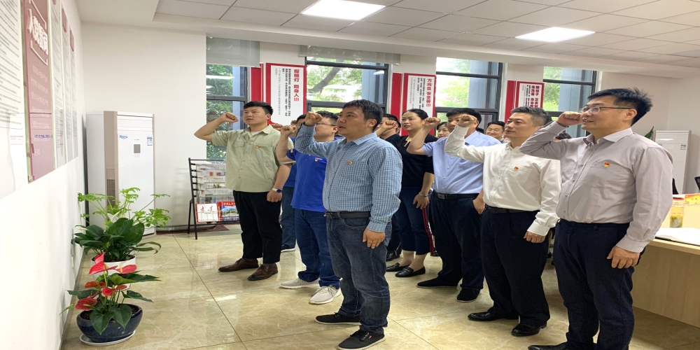 和合生態黨支部召開黨員大會