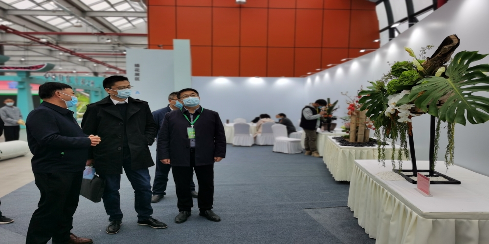 綠葉集團(tuán)參加安徽省插花花藝職業(yè)技能競賽開幕式